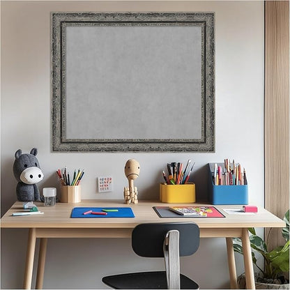 Amanti Art Black Framed Magnetic Board 24x28 Medium Vision Board - Image 6