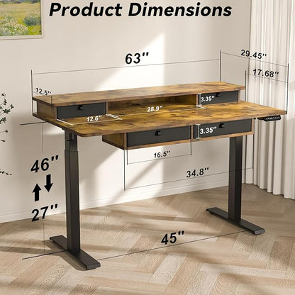 FiCiHi Adjustable Height Standing Desk - Image 3