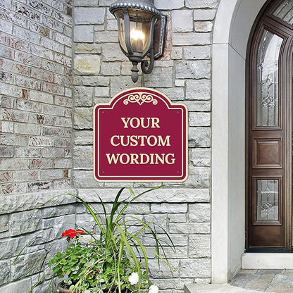 Custom Decorative Sign, Personalized Metal Sign - Image 2