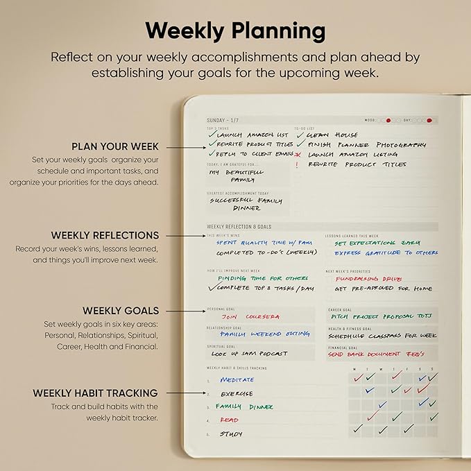Dated, 2026 Planner, 8.5" x 11" - Image 4