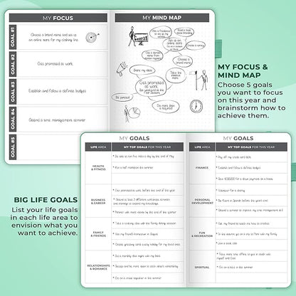 Clever Fox Planner – Undated Weekly & Monthly Planner - Image 6