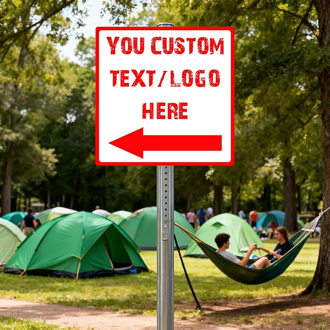 Custom Square Left Arrow Signs - Image 5