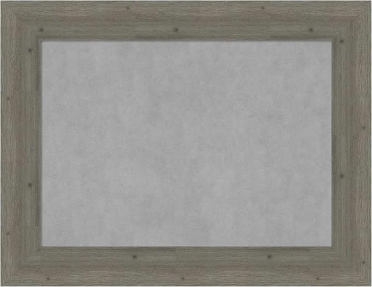 Amanti Art Grey Framed Magnetic Board 27x35 Medium Vision Board by AmantiArt