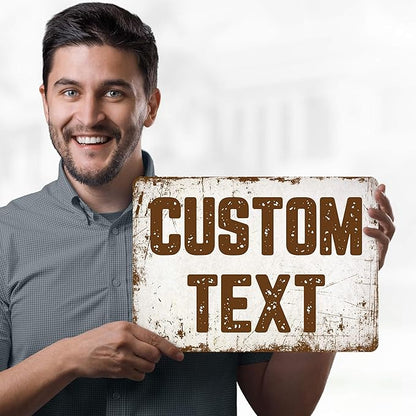 Custom Sign, Custom Street Sign, 11 Font Colors, 13 Font Styles, 4 Hole Options - Image 2