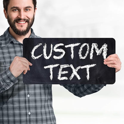 Custom Sign, Custom Street Sign, 11 Font Colors, 13 Font Styles, 4 Hole Options - Image 2
