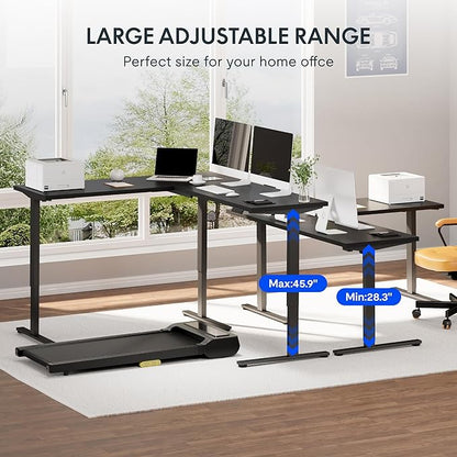 FLEXISPOT L Shaped Standing Desk, 71 x 63 Inch Electric Height Adjustable - Image 8
