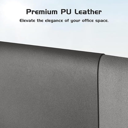 Aothia Leather Desk Pad Protector, Office Desk Mat, Large Mouse Pad, Laptop - Image 2
