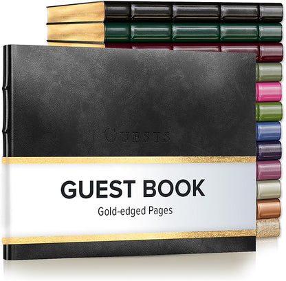 Gallery Leather Guest Book by GalleryLeather
