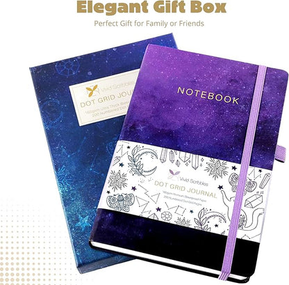 VIVID SCRIBBLES Dotted Journal – 160gsm Bleed Proof Thick White Paper – 200 - Image 2