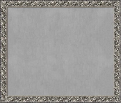 Amanti Art Silver Framed Magnetic Board 46x54 Oversize Vision Board by AmantiArt