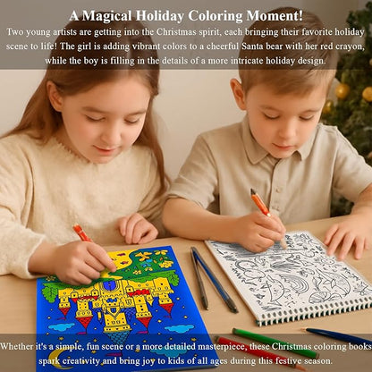 Fuxi Coloring Books for Girls, 60 Sheets Blank Sketch Book + 50 Designs Blank - Image 7