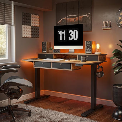 FEZIBO 48'' x 24'' Electric Standing Desk - Image 2