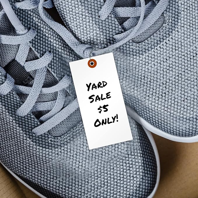 SmartSign Blank White Shipping Tags - Image 4