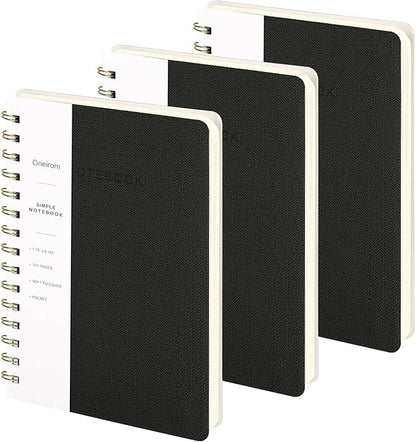 Spiral Notebook-5.75" x 8.125" College Ruled Journal by Oneirom