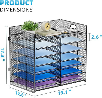 Lavatino 7 Tier Paper Organizer - Image 4