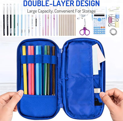 Fitvc Large Pencil Case for Boys, Lightning Boys Pencil Pouch for Kids Teens - Image 4