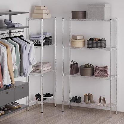 Regal Altair 14" Deep x 42" Wide x 74" Height Wire Shelving Kit | 4-Tier | NSF - Image 5