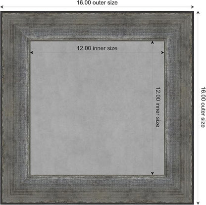 Amanti Art Silver Framed Magnetic Board 16x16 X-Small Vision Board - Image 4