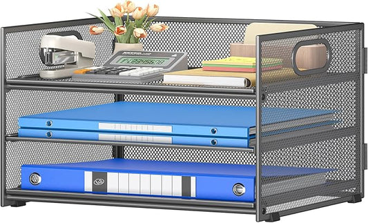 Subekyu 3 Tier Paper Letter Tray Organizer by SUBEKYU