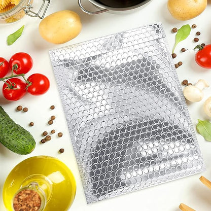 Amiff Silver Thermal Bubble Mailer, ‎24 x 20 Inches. 10 Pack Metallic Bubble - Image 7
