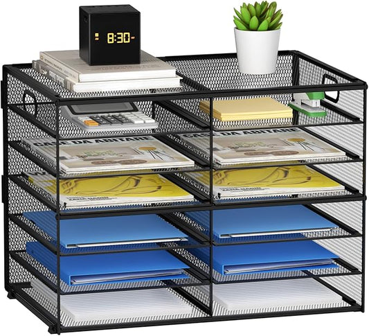Lavatino 12 Compartments Paper Organizer by Lavatino
