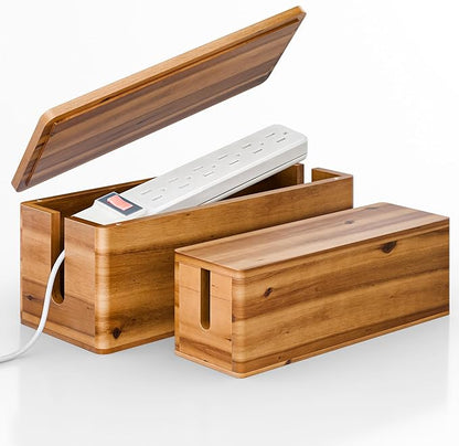 TIDITA Acacia Large Cable Management Box by TIDITA