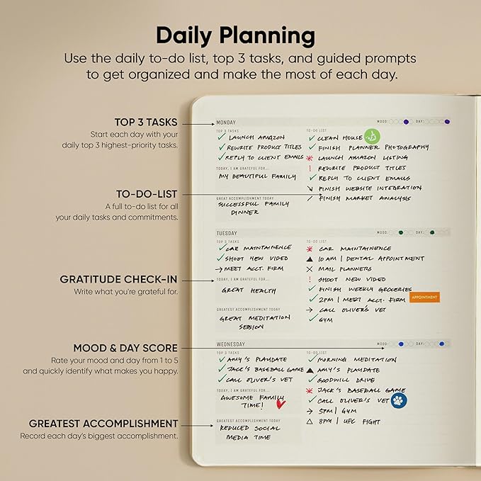 Undated, 2026 Planner, 8.5" x 11" - Image 3
