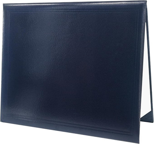 GraduationMall 11"x14" Smooth Padded Diploma Cover Certificate Holder Navy by GraduationMall%C2%AE