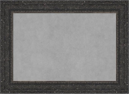 Amanti Art Black Framed Magnetic Board 21x29 Medium Vision Board by AmantiArt