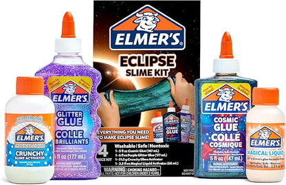 Elmer’s Eclipse Slime Kit, Slime Supplies Includes Cosmic Glue, Original and by Elmers