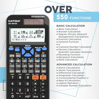 CATIGA SS-991EX Scientific Calculator - Image 2