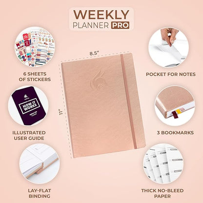 Clever Fox Planner PRO – Weekly & Monthly Life Planner to Increase Productivity - Image 2