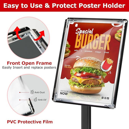 VAIIGO 3 Pack Heavy Duty Sign Holder Stand 11x17 Inch - Image 4