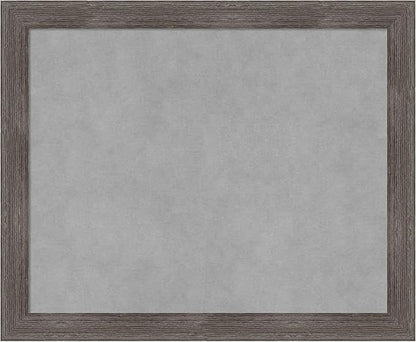 Amanti Art Grey Framed Magnetic Board 19x23 Small Vision Board by AmantiArt