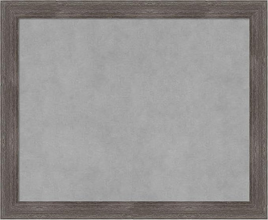 Amanti Art Grey Framed Magnetic Board 19x23 Small Vision Board by AmantiArt
