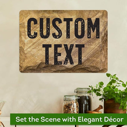 Custom Sign, Custom Street Sign, 11 Font Colors, 13 Font Styles, 4 Hole Options - Image 4