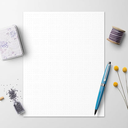 321Done Dot Grid Notepad – Dotted Graph Paper, Letter Size Large – Made in USA - Image 3