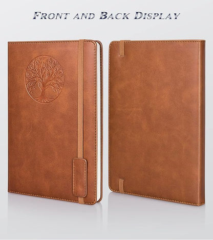Biuwory Lined Journal Notebook for Women Men, 256 Pages A5 Hardcover Leather - Image 6