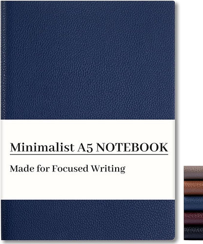 CAGIE Lined Journal Notebook for Men & Women, 176 Pages A5 Medium Size by CAGIE