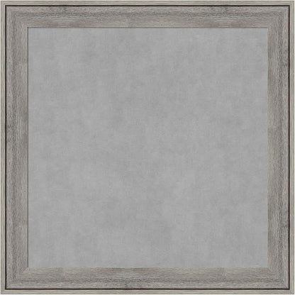 Amanti Art Grey Framed Magnetic Board 29x29 Medium Vision Board by AmantiArt