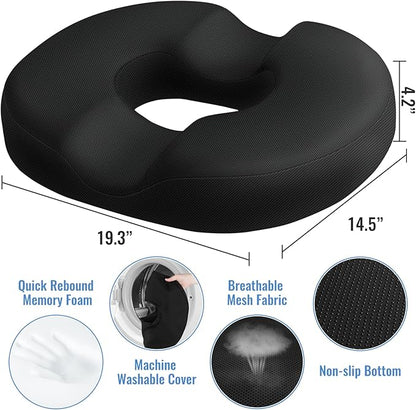 CloudBliss Donut Pillow Seat Cushion Chair Pad - Image 2