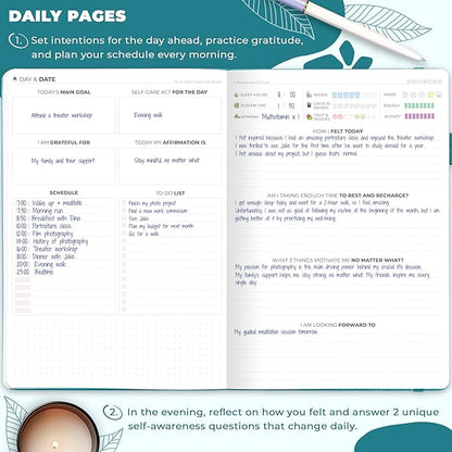Clever Fox Self-Care Journal – Wellness & Daily Reflection Notebook – Mental - Image 4