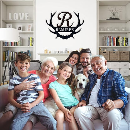 Personalized Monogram Antlers - Image 2