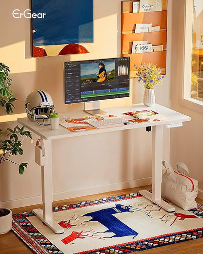 ErGear Electric Standing Desk, 44 x 24 Inches Height Adjustable Stand up Desk - Image 2