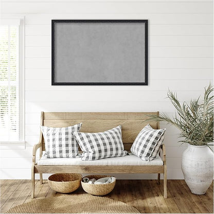 Amanti Art Black Framed Magnetic Board 26x38 Large Vision Board - Image 6