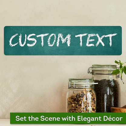 Custom Sign, Custom Street Sign, 11 Font Colors, 13 Font Styles, 4 Hole Options - Image 4