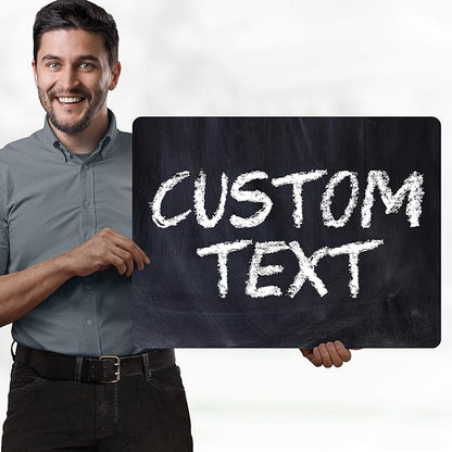 Custom Sign, Custom Street Sign, 11 Font Colors, 13 Font Styles, 4 Hole Options - Image 2