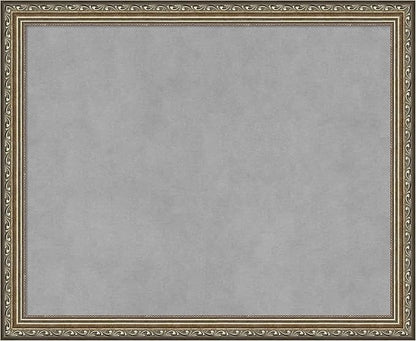 Amanti Art Silver Framed Magnetic Board 18x22 Small Vision Board by AmantiArt