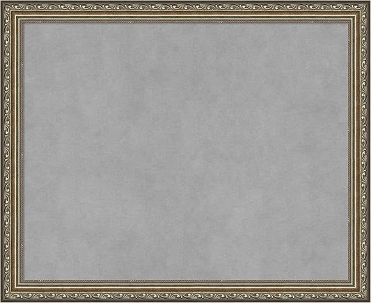 Amanti Art Silver Framed Magnetic Board 18x22 Small Vision Board by AmantiArt