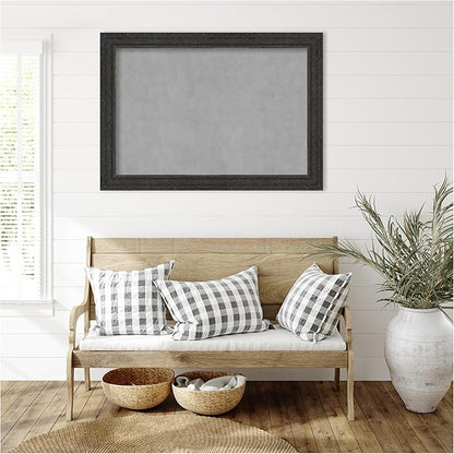 Amanti Art Black Framed Magnetic Board 29x41 Large Vision Board - Image 6